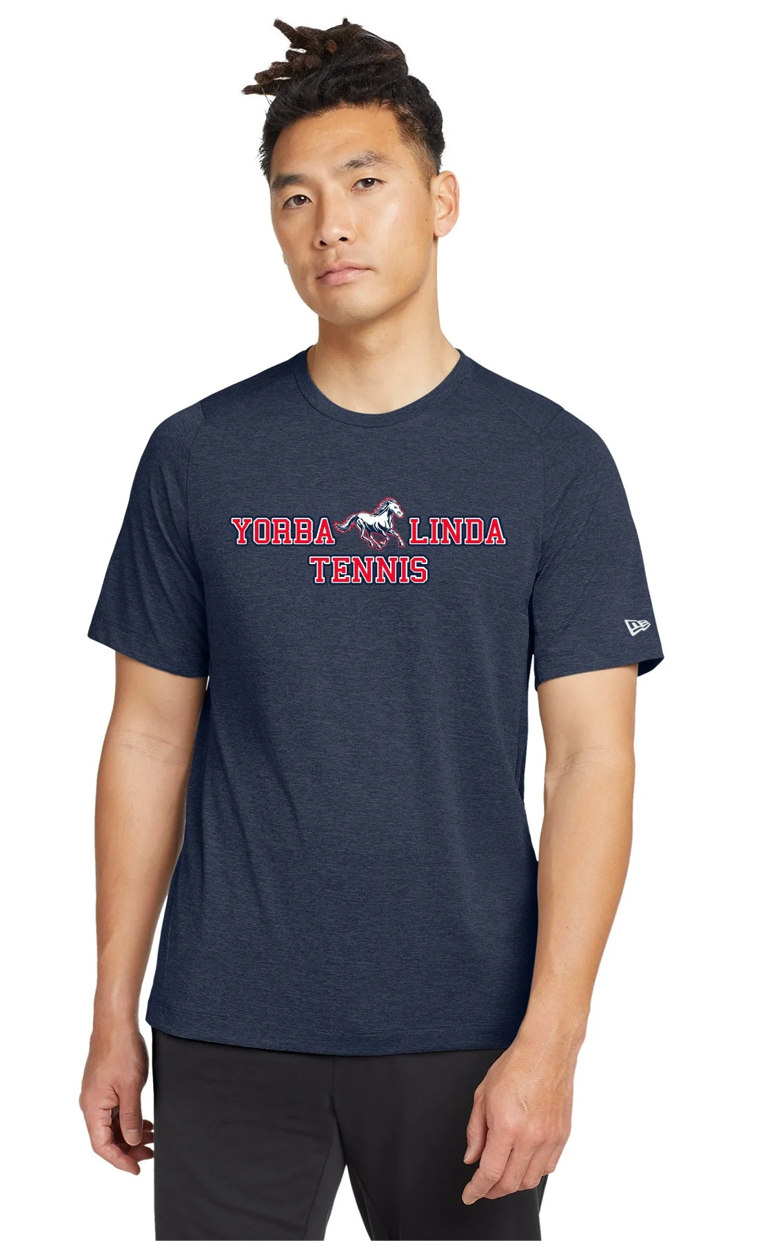 YLHS Tennis New Era® Series Performance Crew Tee