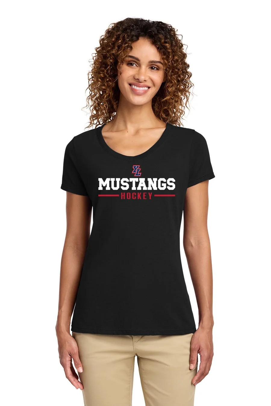 YLHC Ladies V-Neck