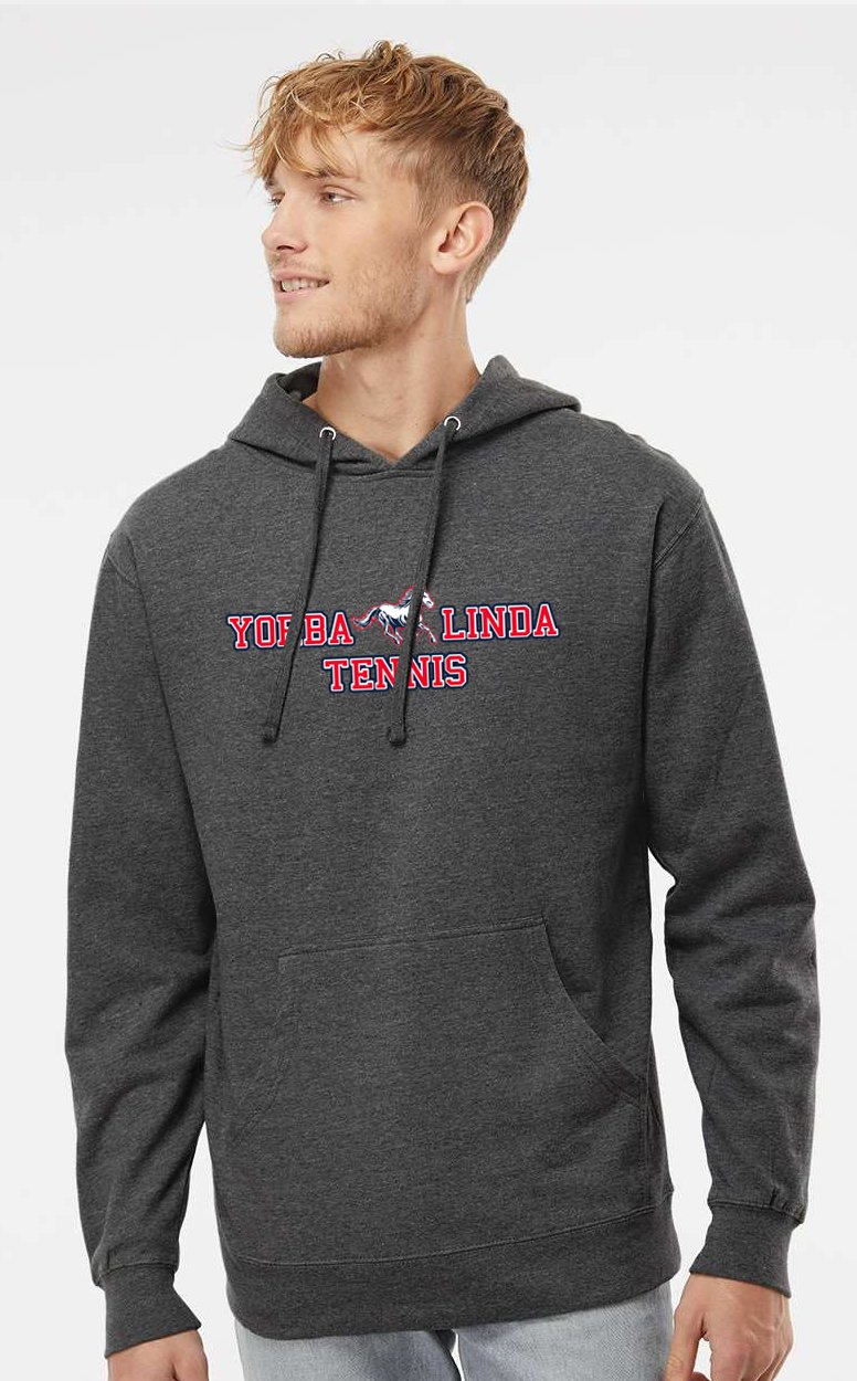 YLHS Tennis Hooded Pullover Sweatshirt