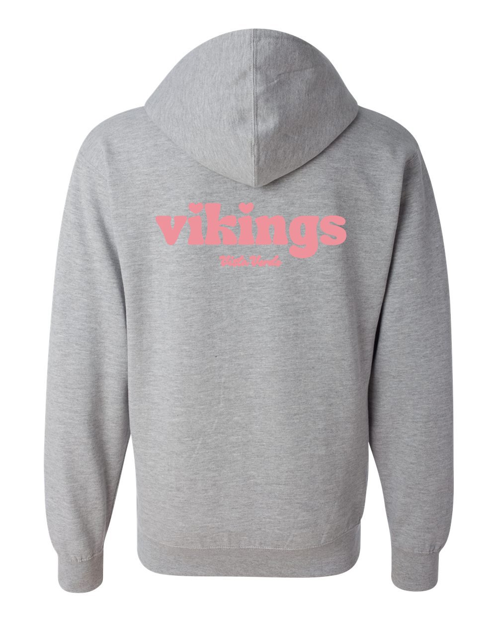 VV Viking Hearts Adult Zip Up Hoodie