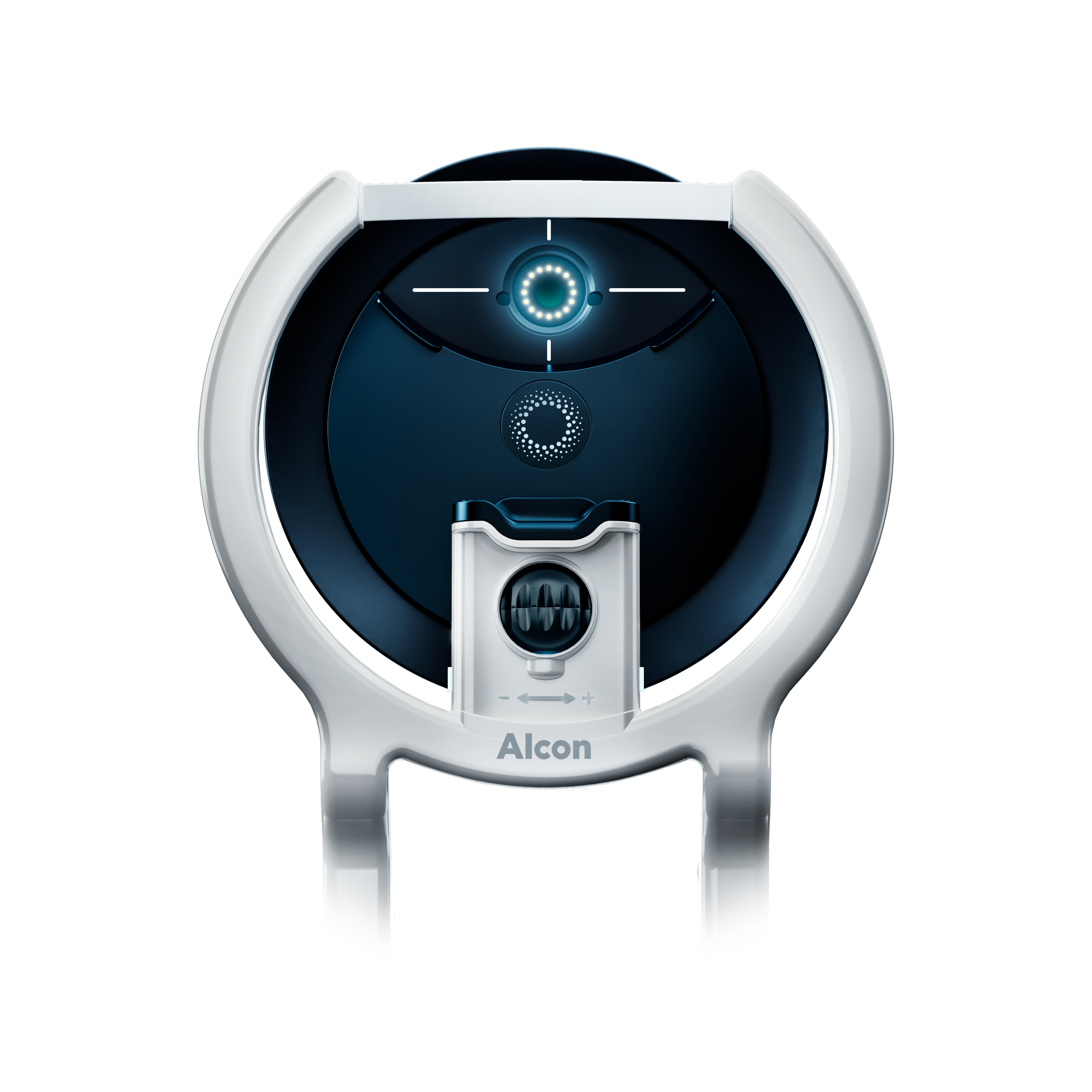 Alcon Voyager DSLT laser device for automated glaucoma treatment