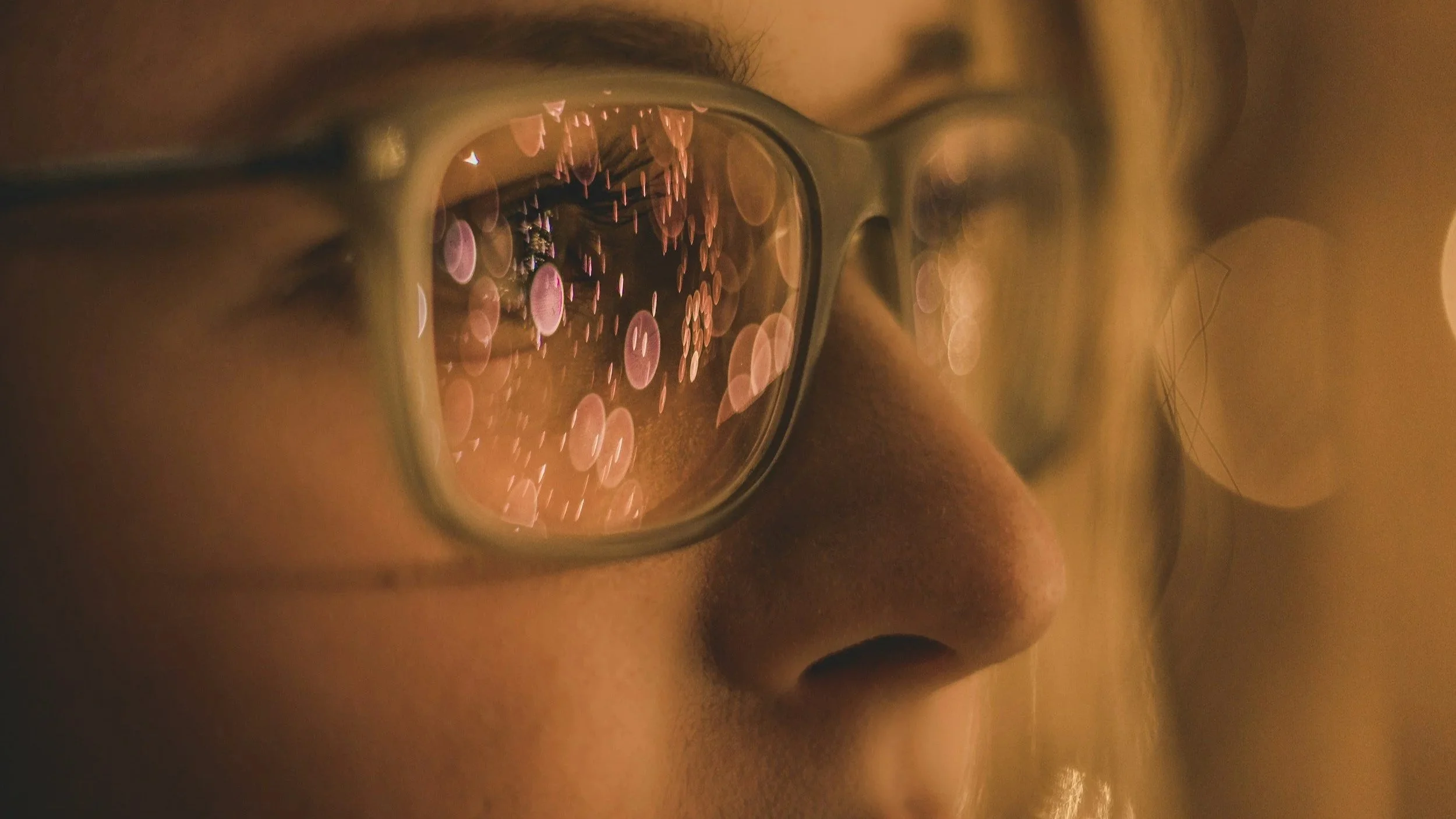 A woman with diabetes after her retinopathy check.