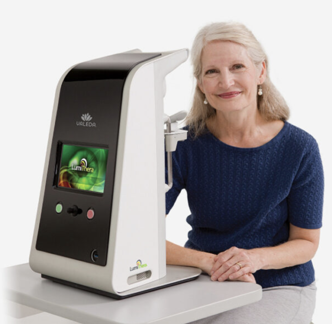 valeda light therapy - FDA approved for treatment of vision loss in dry AMD