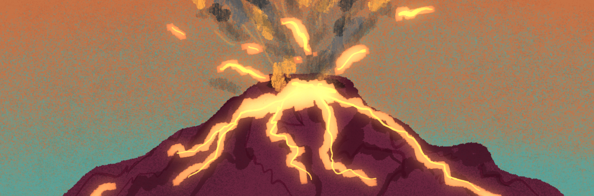 The market is a volcano
