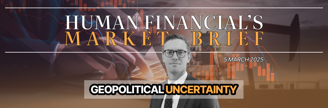 Market Brief: Geopolitical uncertainty