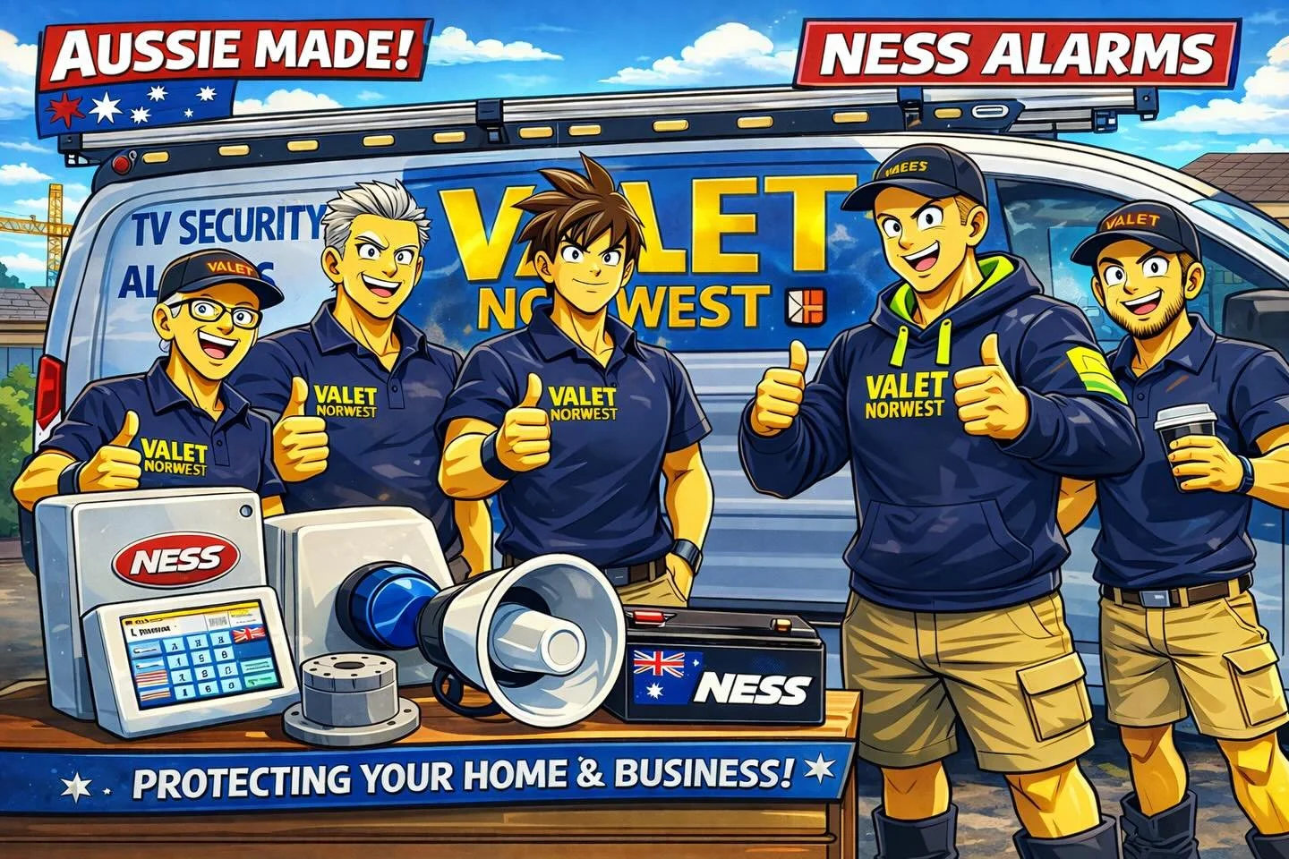 🇦🇺 PROUDLY SUPPORTING AUSSIE MADE &ndash; NESS ALARMS 🇦🇺

At Valet Norwest, we believe in backing Australian-made products that are built tough, reliable, and designed for our conditions. That&rsquo;s why we proudly install and recommend Ness Ala