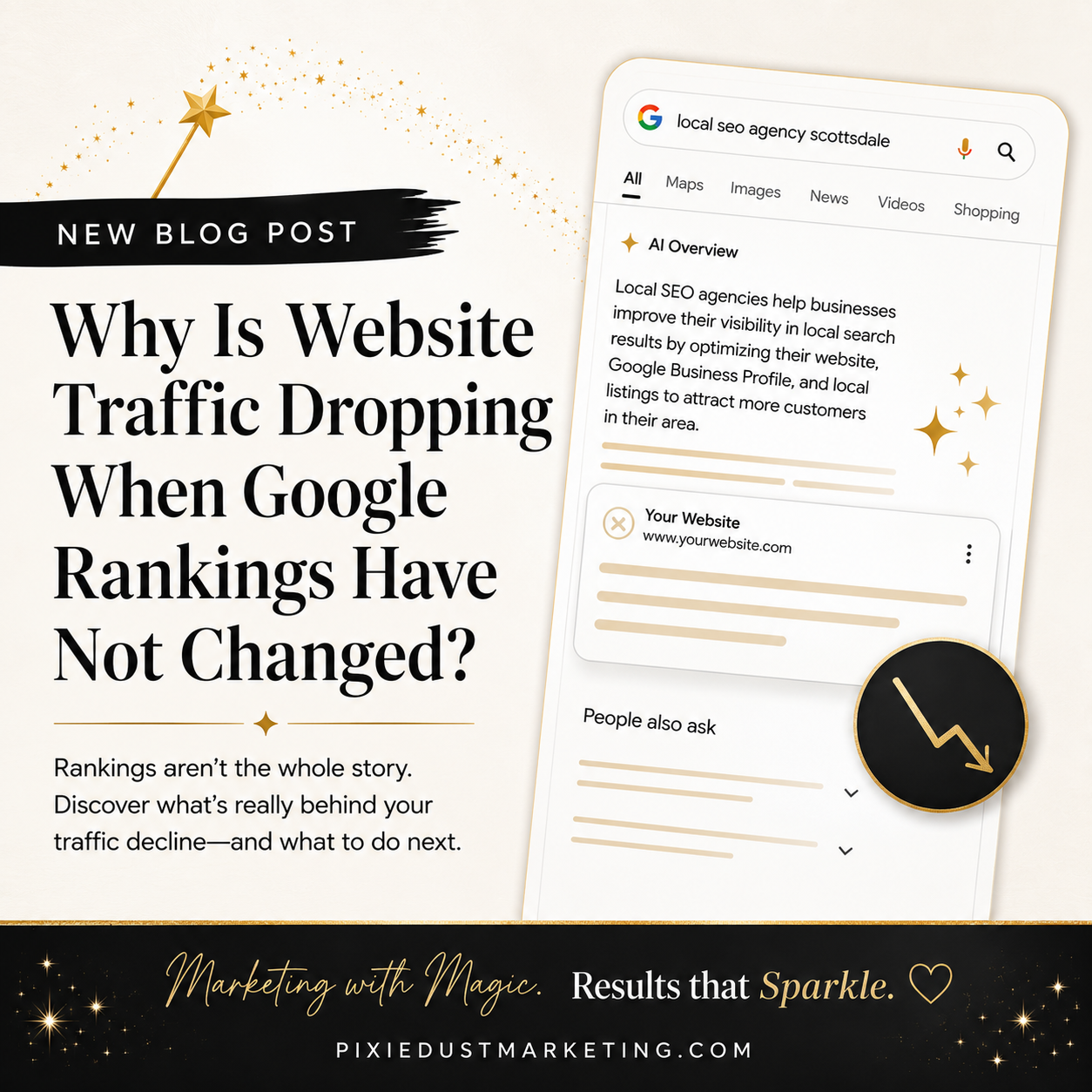 Why Is Website Traffic Dropping When Google Rankings Have Not Changed?