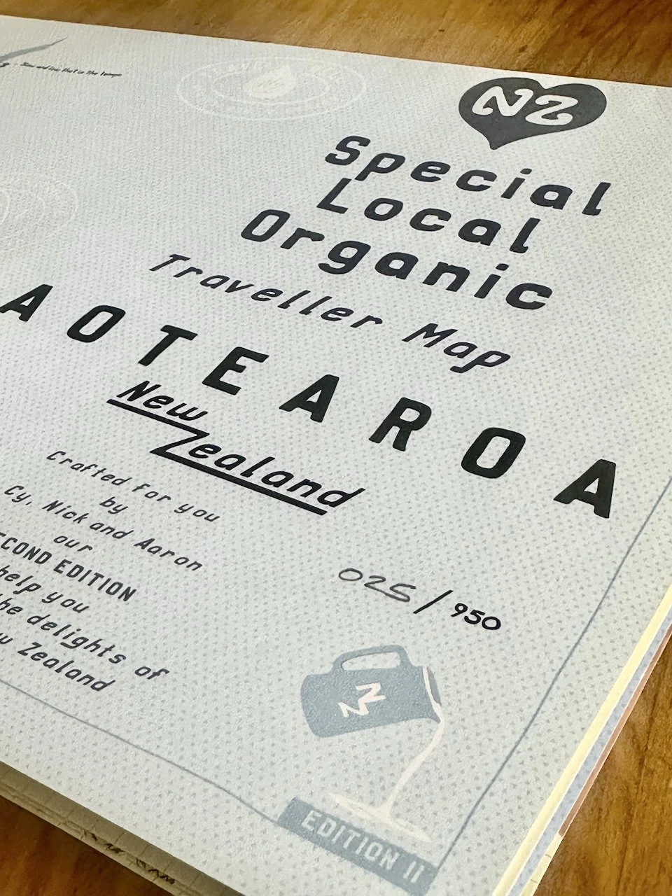 S.L.O Traveller Map of NZ