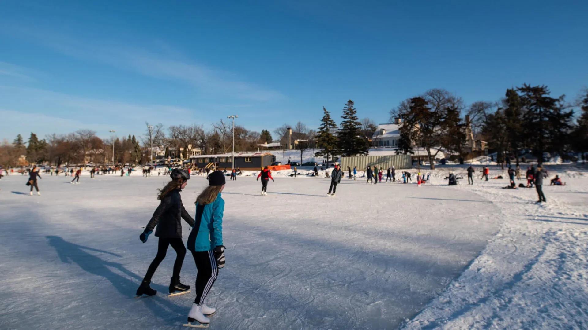 Lake of the Isles New Year's Eve Skate