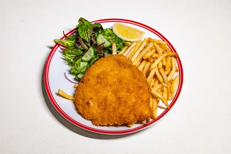 Chicken schnitzel $20