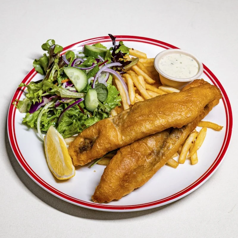 Fish &amp; Chips $20 