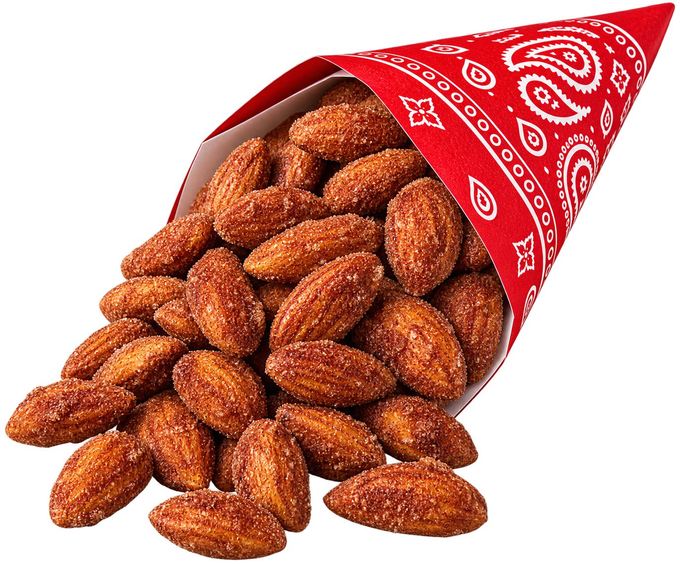 Honey Roasted Cinnamon Almonds