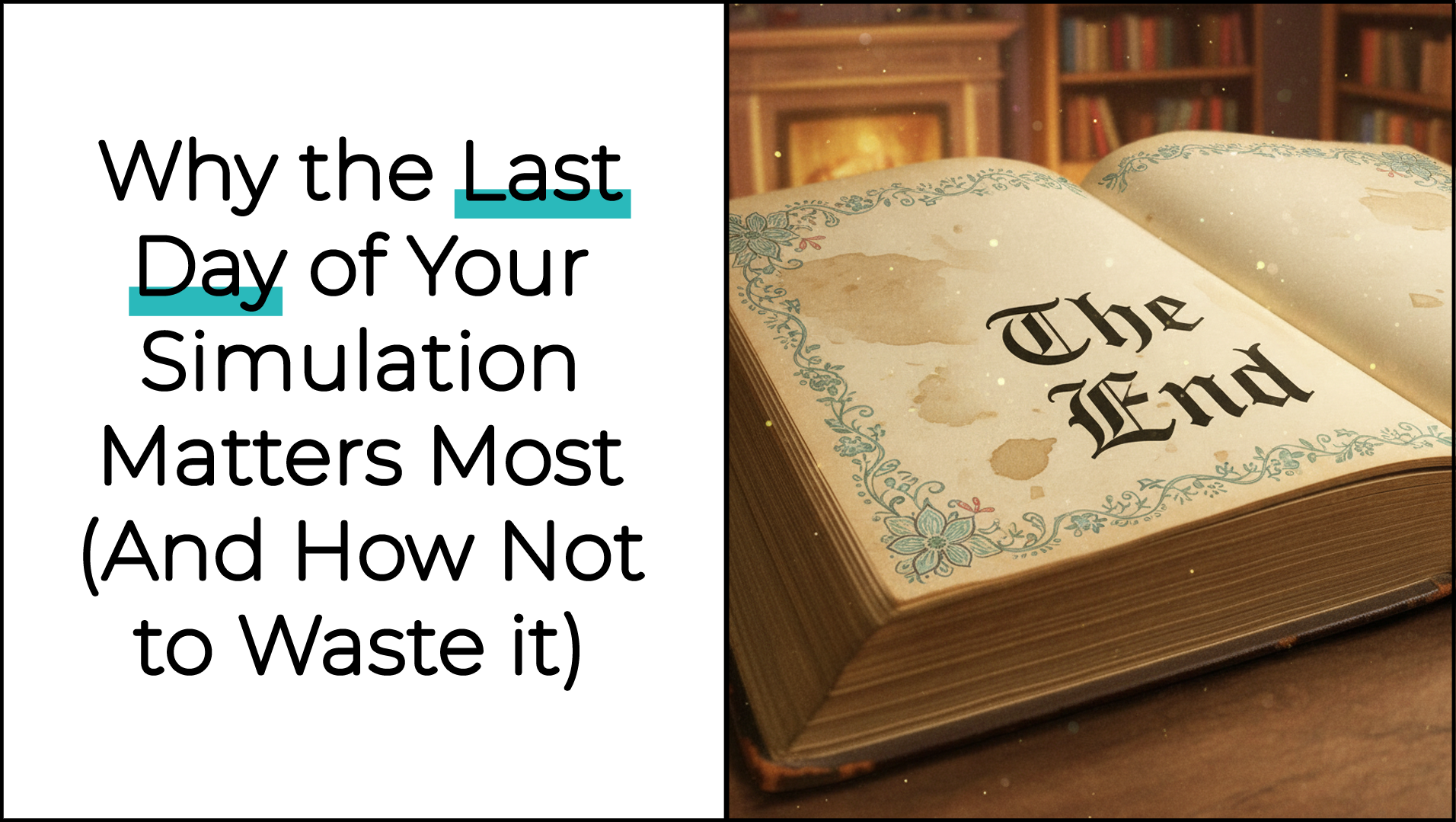 Why the Last Day of Your Simulation Matters Most (And How Not to Waste It)