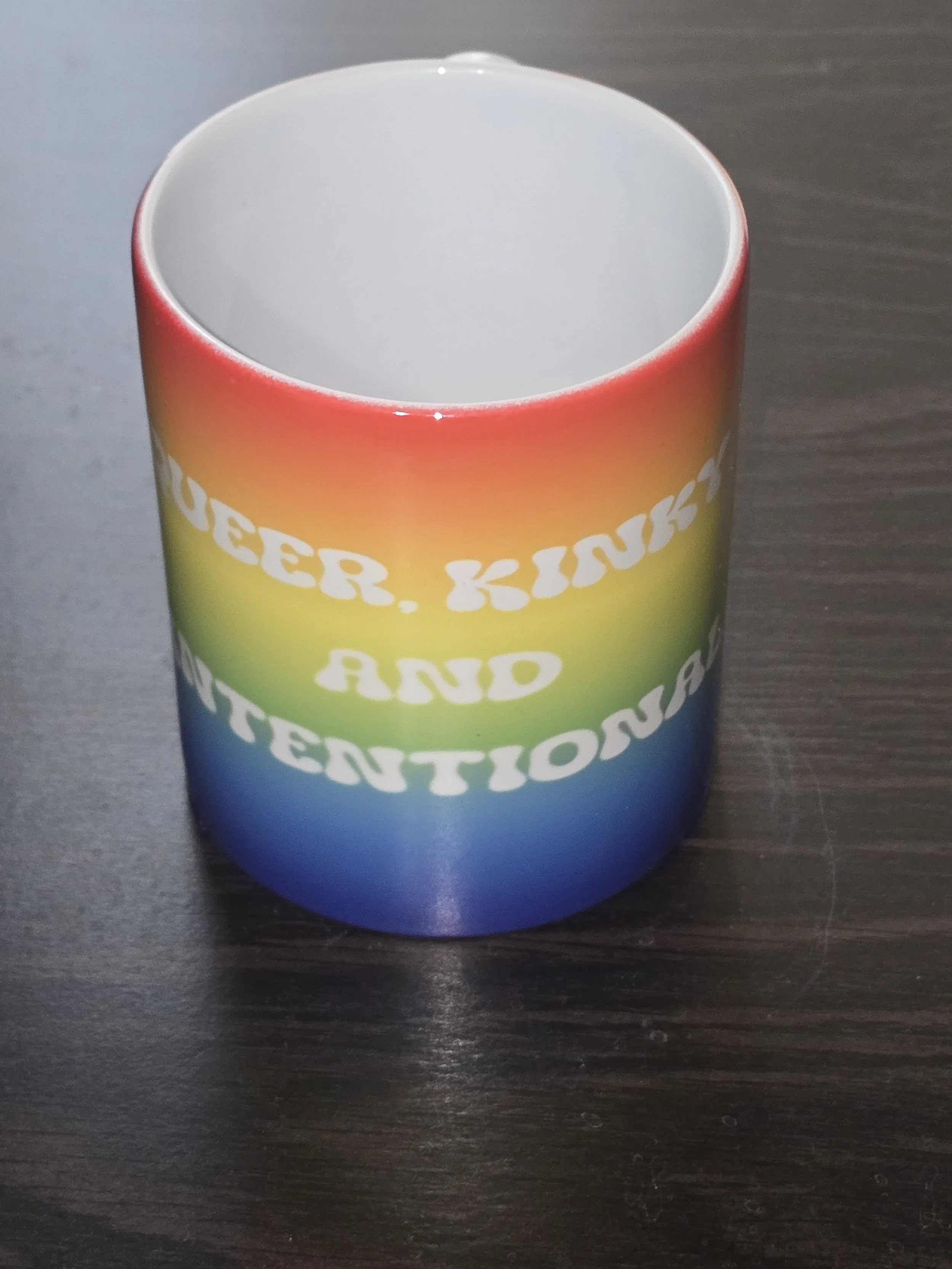 Queer, Kinky, and Intentional Ceramic Mug