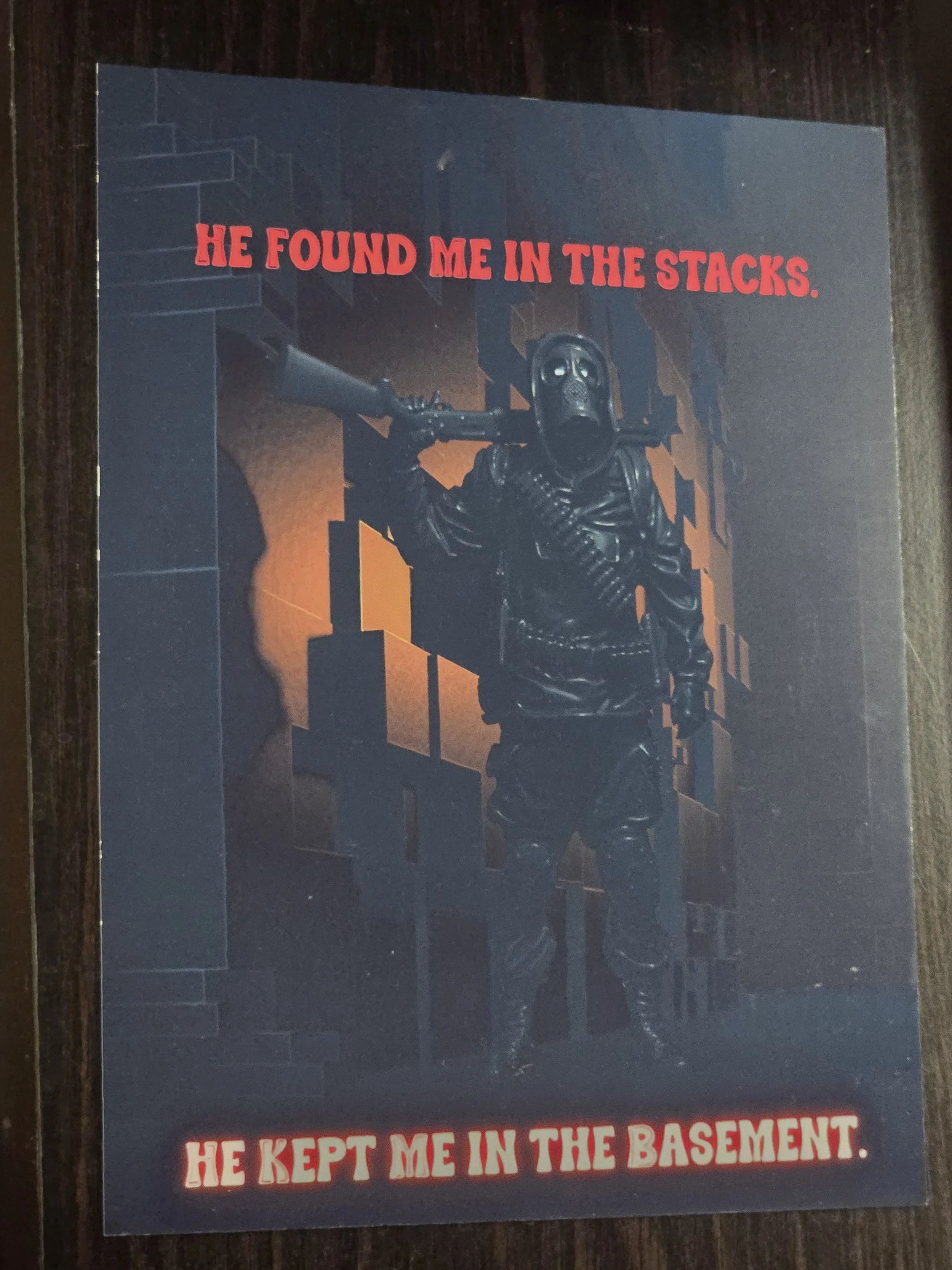 He found Me In the Stacks Metal Sign