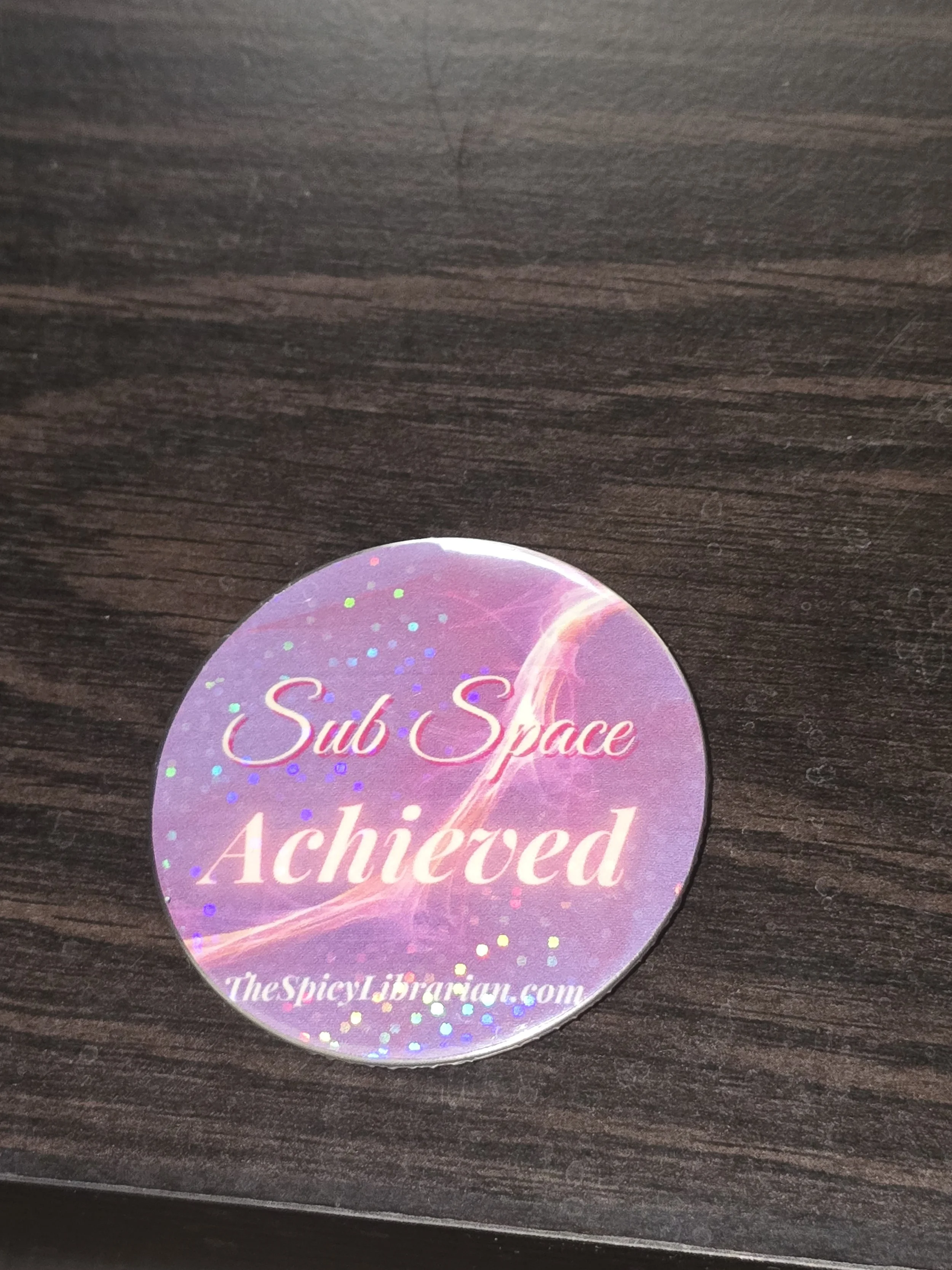 Subspace Achieved button