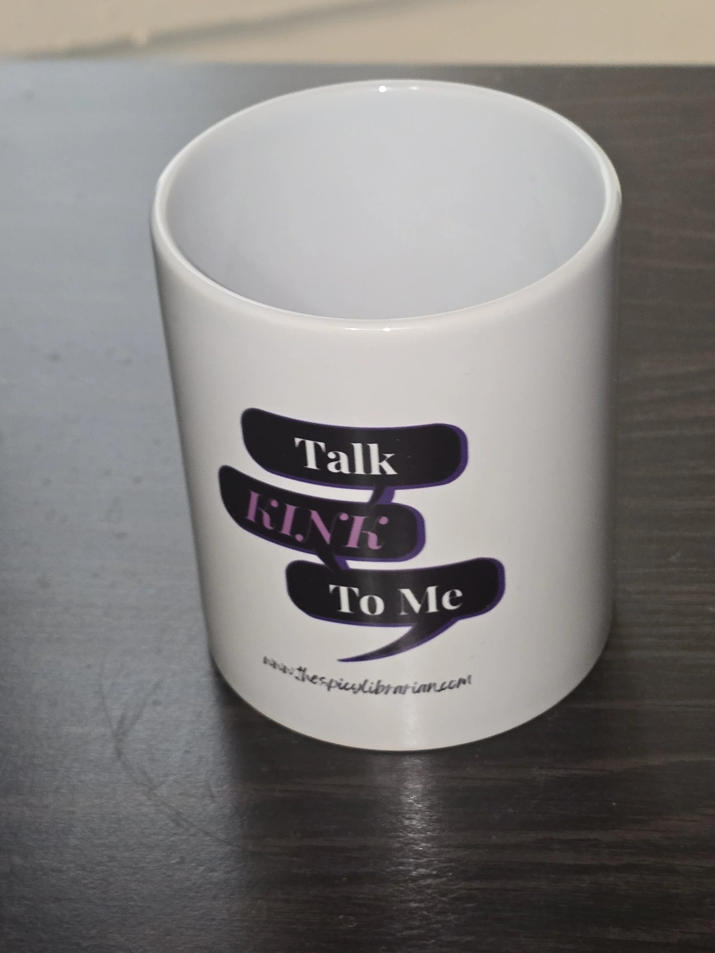 Talk Kink to Me Ceramic Mug