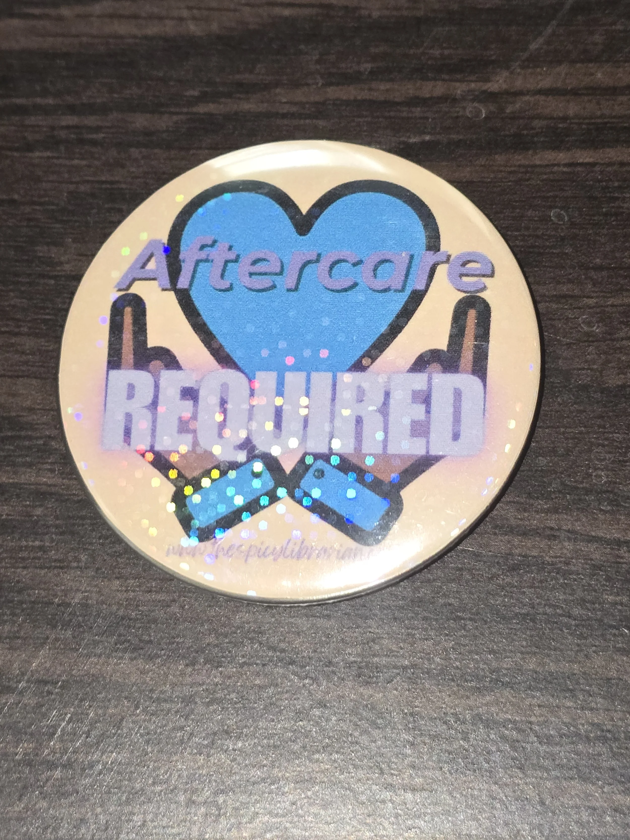 Aftercare Required button