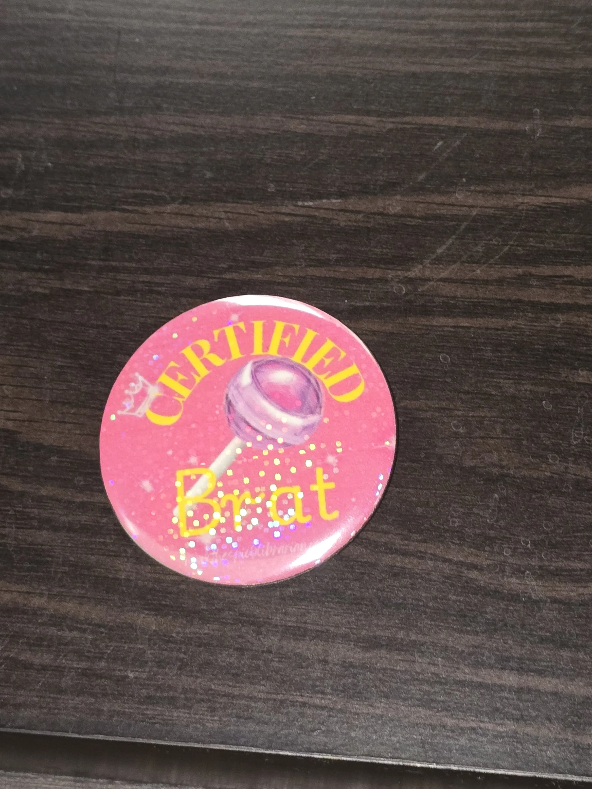 Certified Brat button