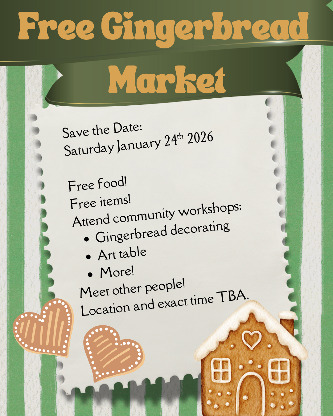 Free Gingerbread Market