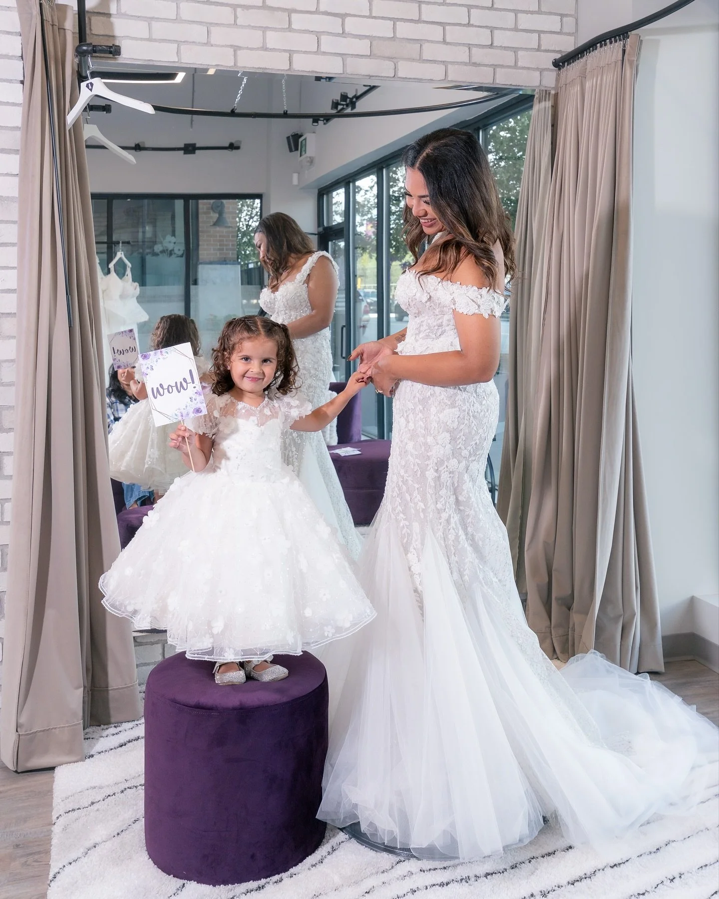 💞 Two hearts, one dream 💫
Both shining in the beautiful designs of @etherealbridalboutique 🤍

Bridal shop: @etherealbridalboutique 
Models: @charae.robinson &amp; @jaobrien86 
Makeup artist &amp; hairstylist: @anastacian95 
Photographer: @patricia