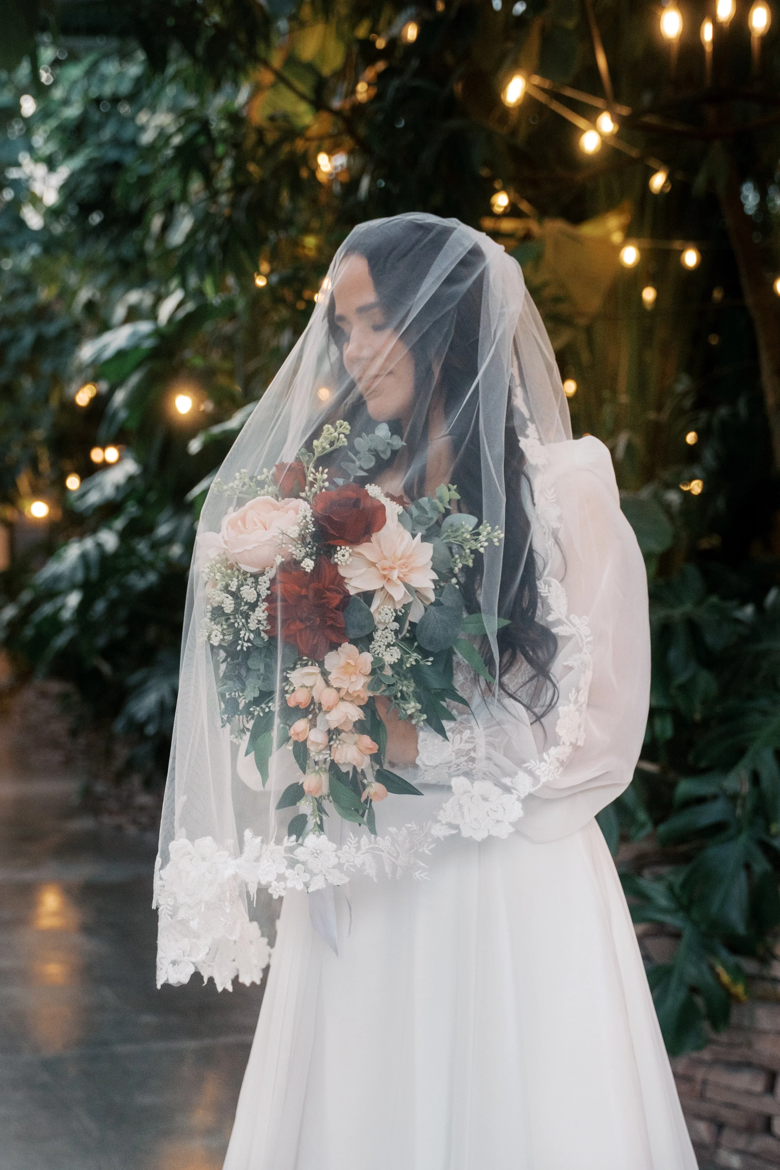 greenhouse wedding with Alissa + Jared