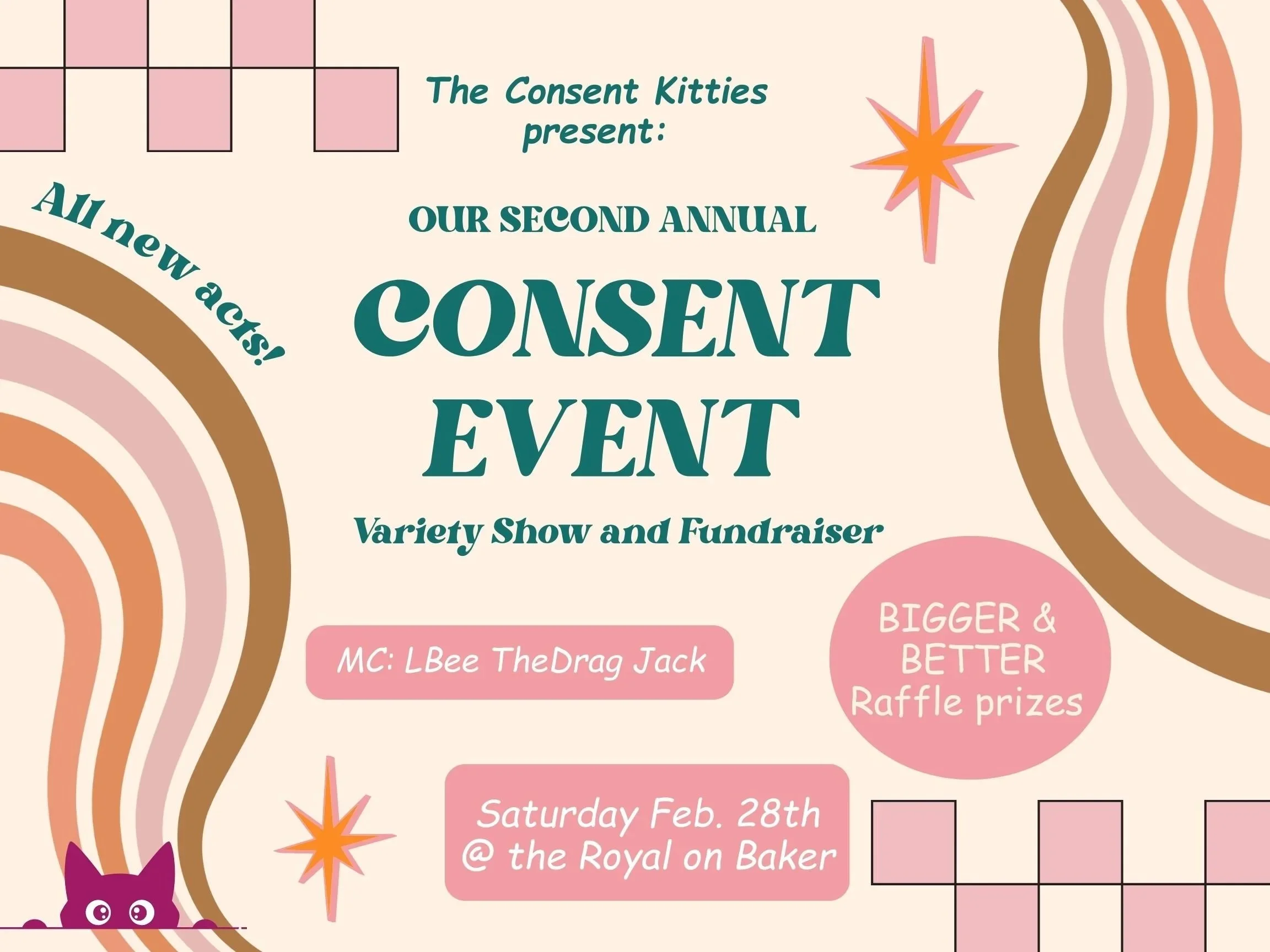 Annual Consent Event Variety Show and Fundraiser!
