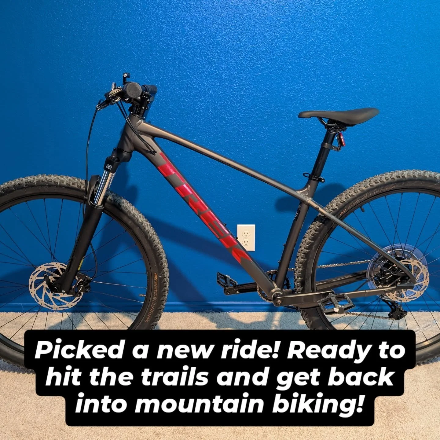 Picked up a new mountain bike from @bikemartstores in Fort Worth. Proud new owner of a Trek Marlin 5. Ready to hit some @_dorba_ and @fwmba maintained trails!

@trekbikes #trekbikes #mountainbiking #trekmarlin  #trekmarlin5 #fortworth