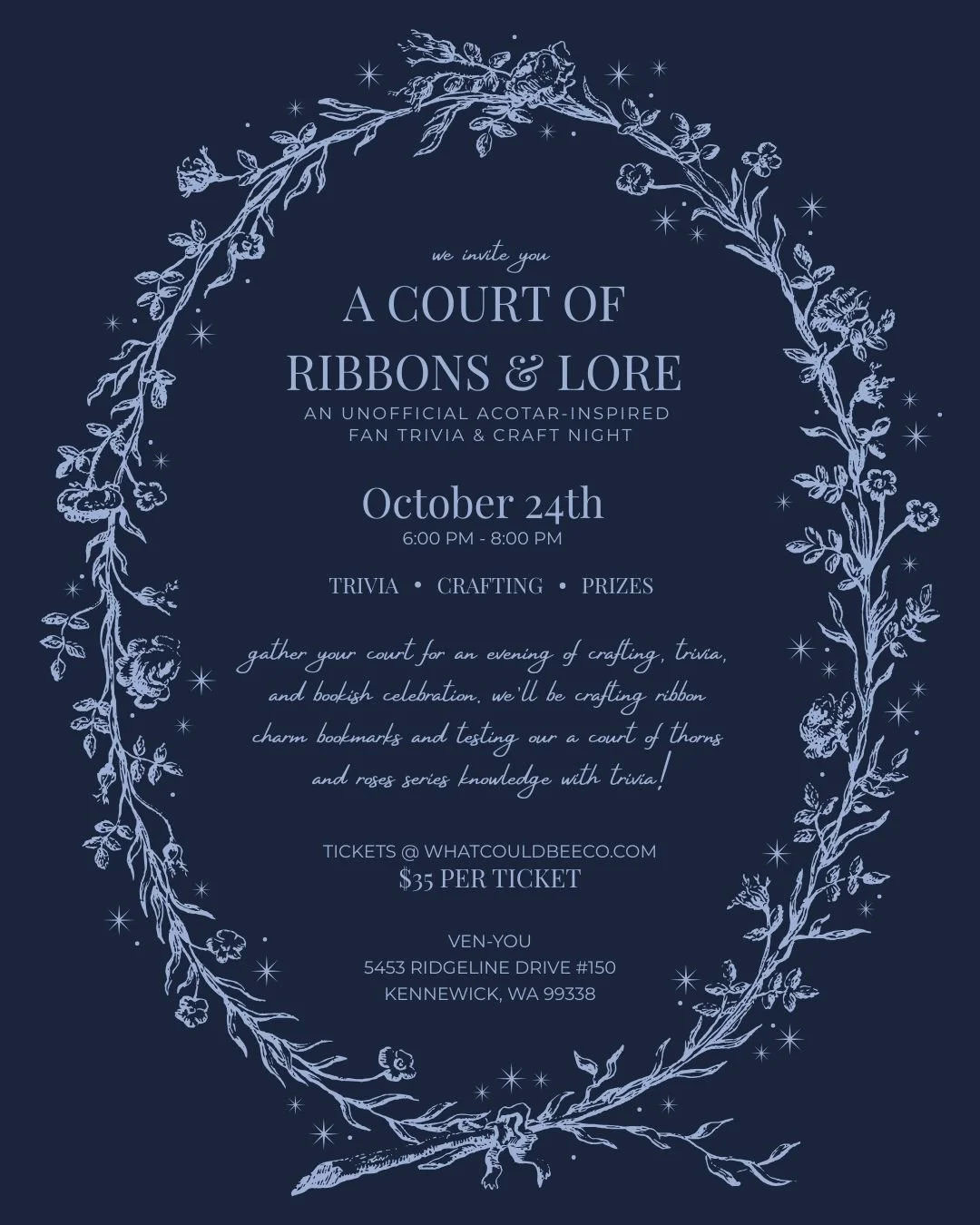 A COURT OF  RIBBONS & LORE
