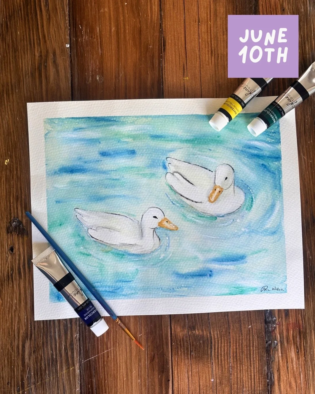 Lucky Duck: Watercolor Workshop