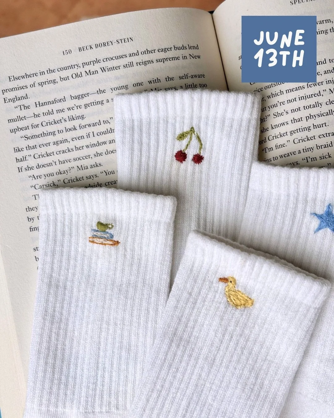 Stitch & Story Socks: Embroidery Workshop