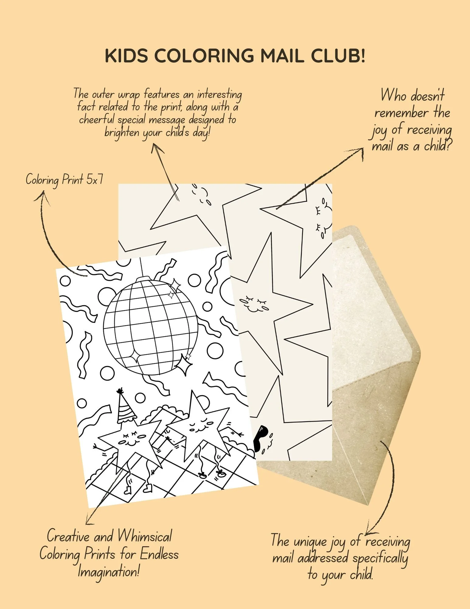 Kids Just Coloring Mail Club