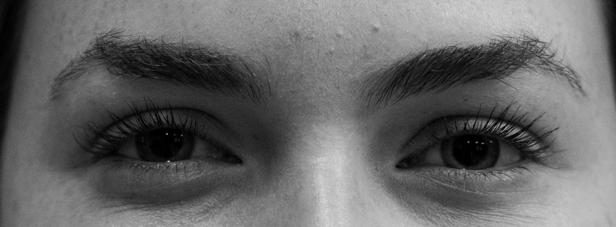 The blank stare