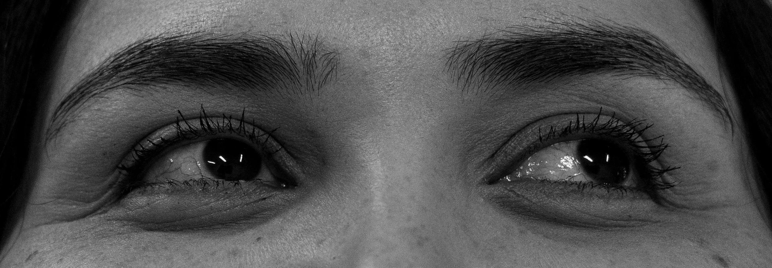 Her eyes held a million untold stories