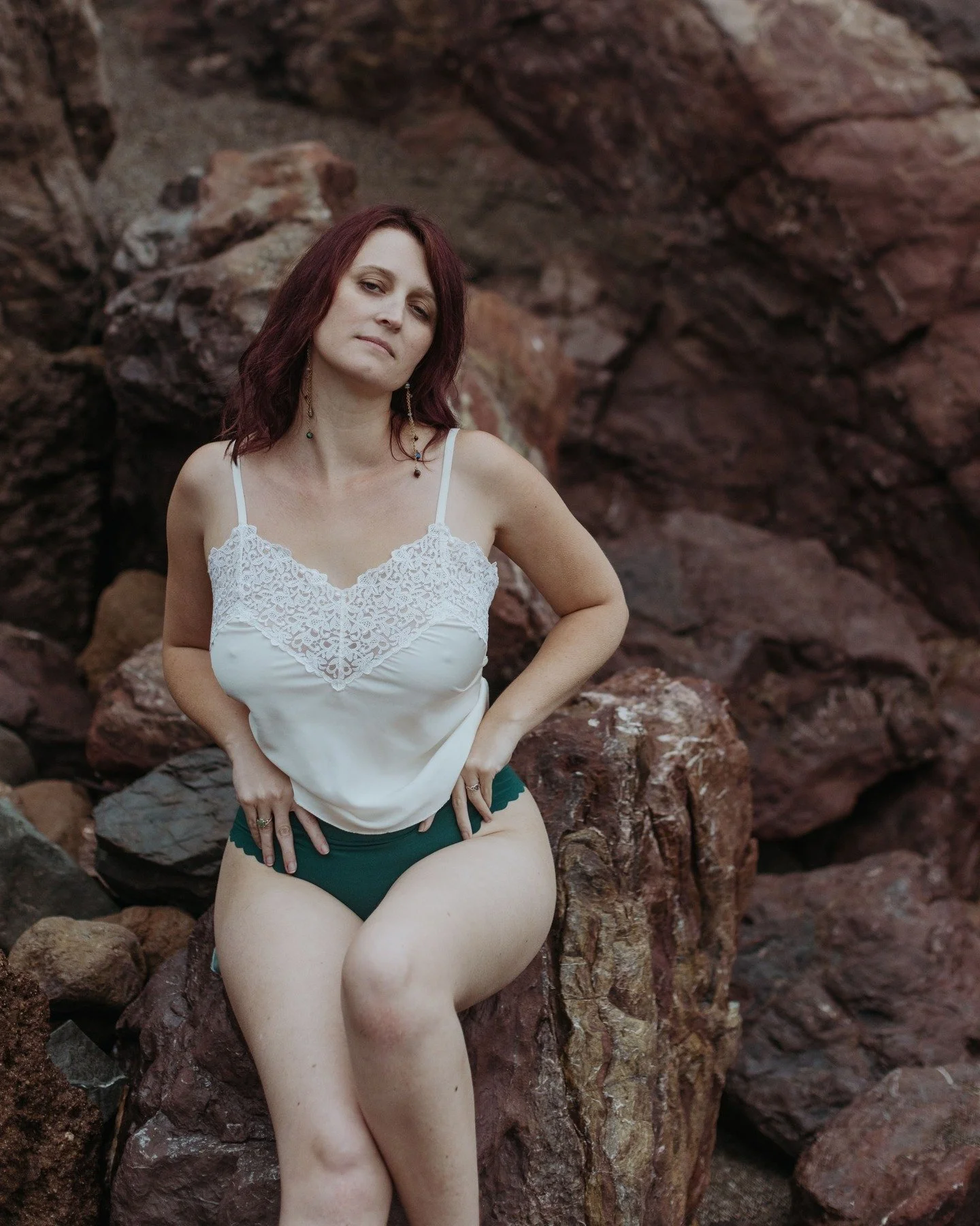 You might look at these photos of me and think - 

She's so brave. 
She's so in touch with her eroticism. 
She's so witchy. 

(And you might have your own feelings about that.)

All true, frankly. But not the whole story.

I actually struggle with: 
