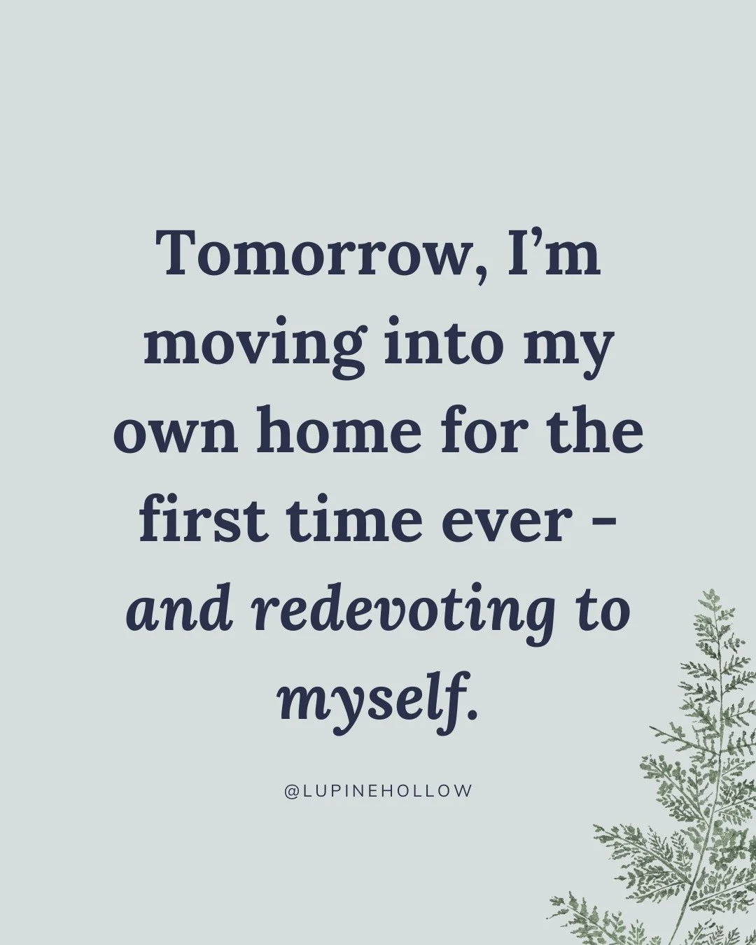 It's almost moving day! 🏡📦

I'm starting a whole new adventure - living alone, working from home, living in town and walking distance to one of my besties. 

(All things I've never experienced or not in many years!)

It feels like a powerful thresh