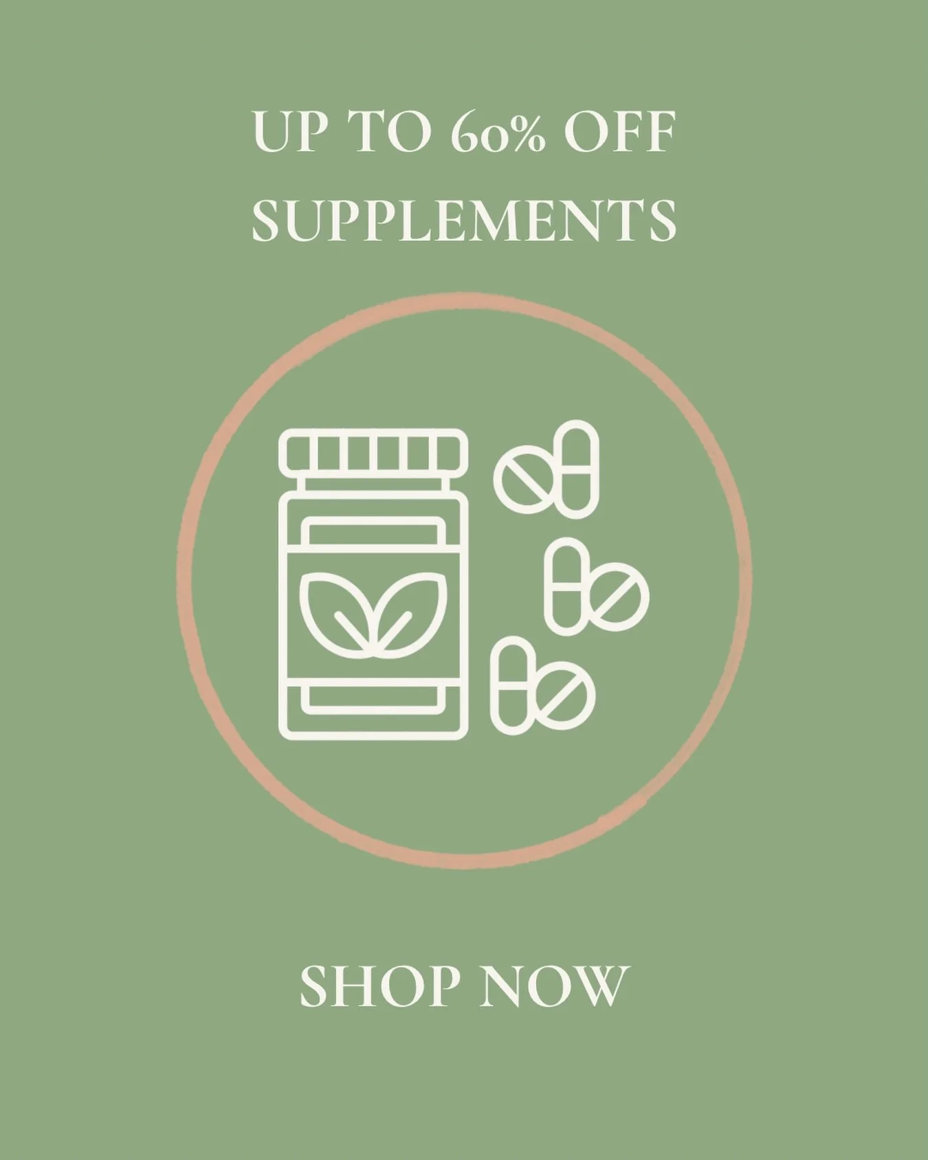 Looking for practitioner recommended supplements on sale?

DM or click the link in my bio