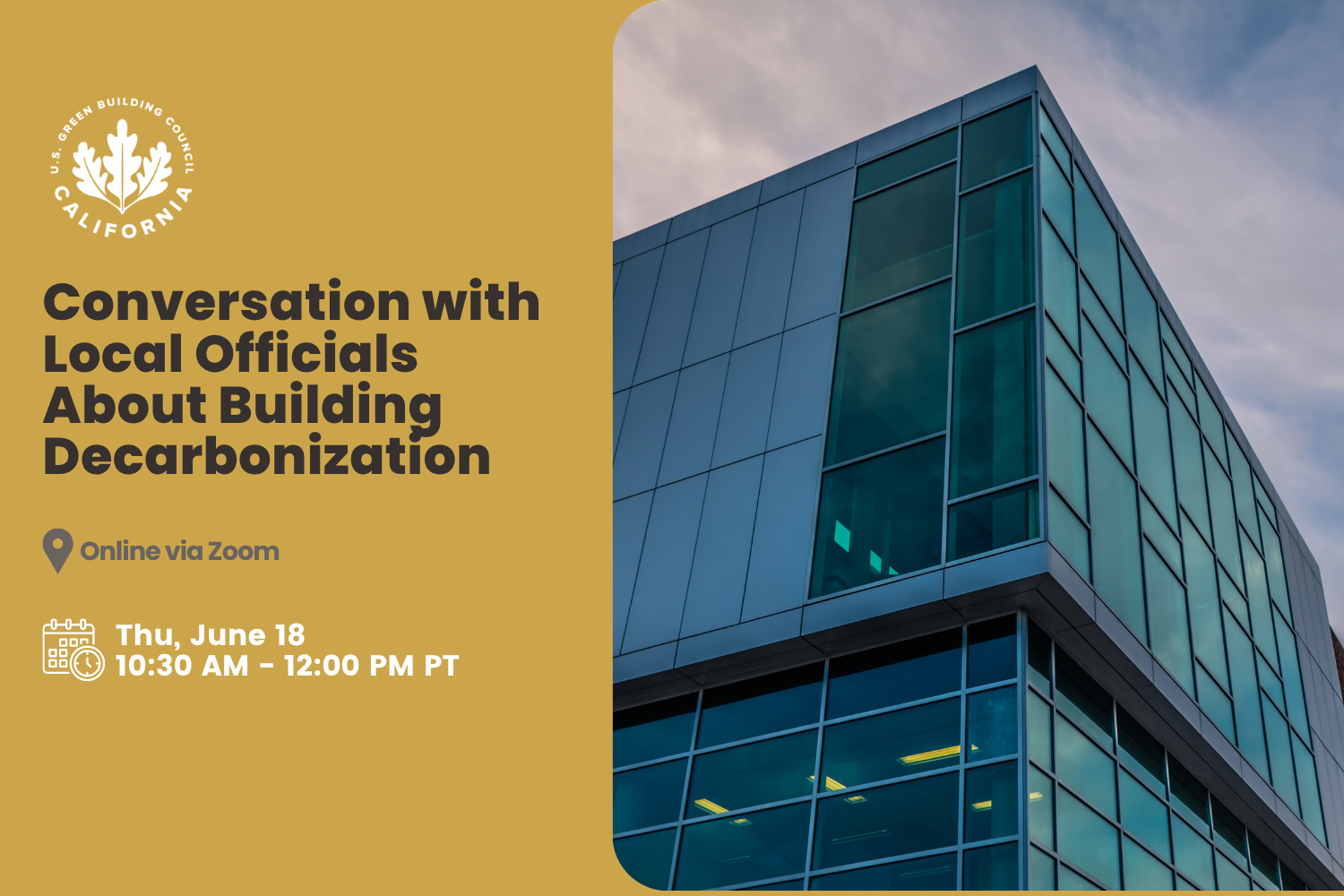 Webinar: Conversations w/ Local Officials About Building Decarbonization