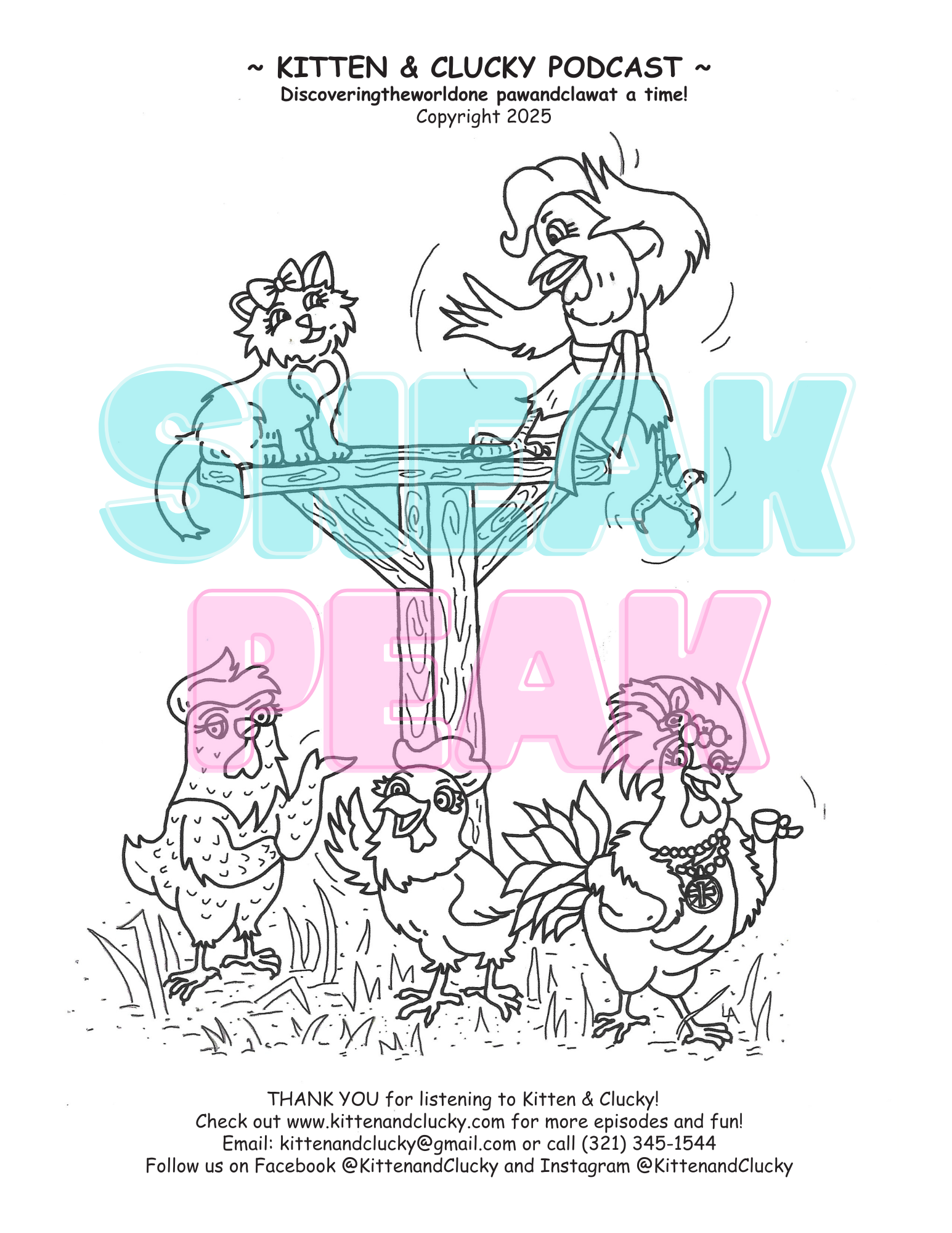 Episode Coloring Page – Season 1, Episode 1
