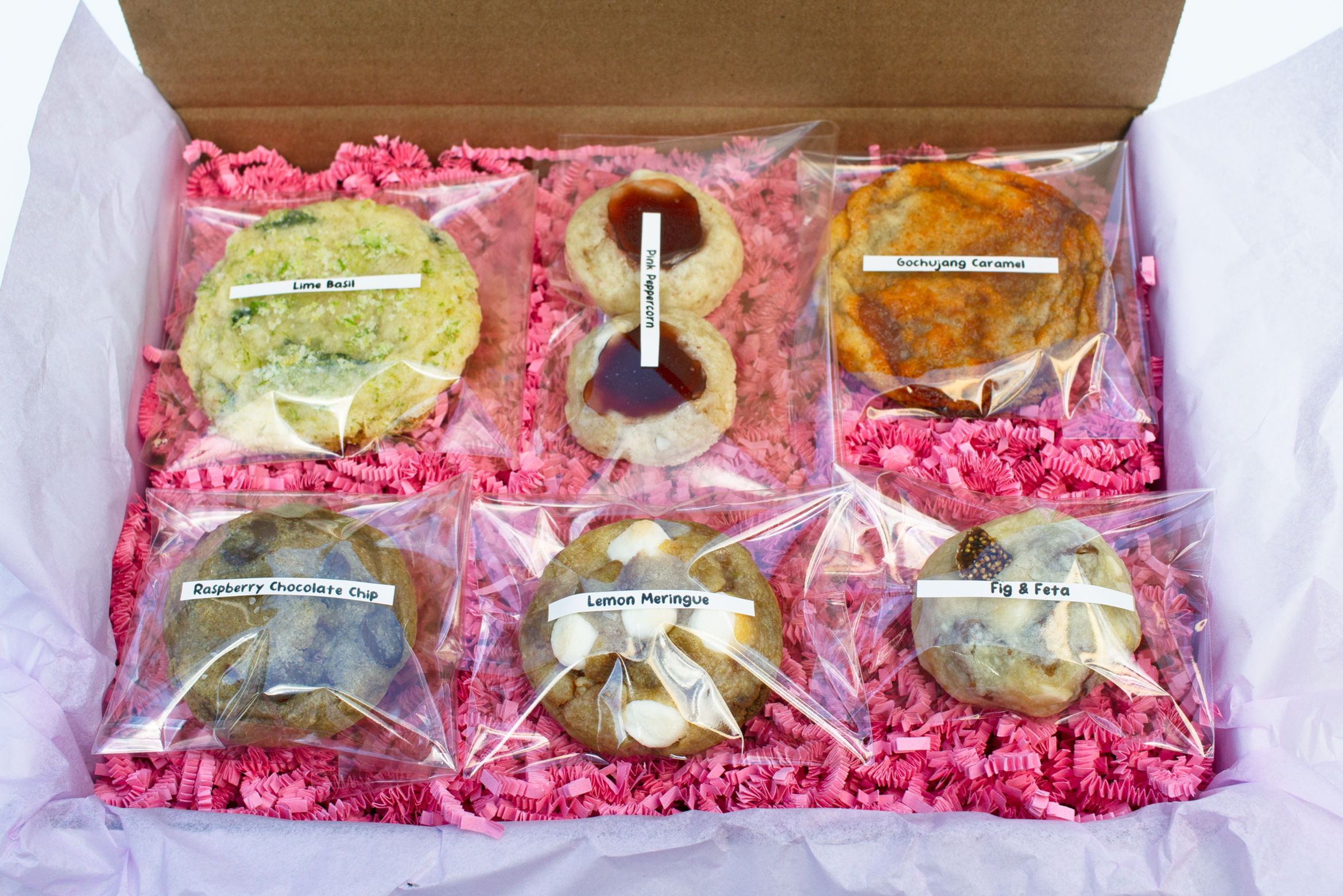 Half n Half Cookie Box