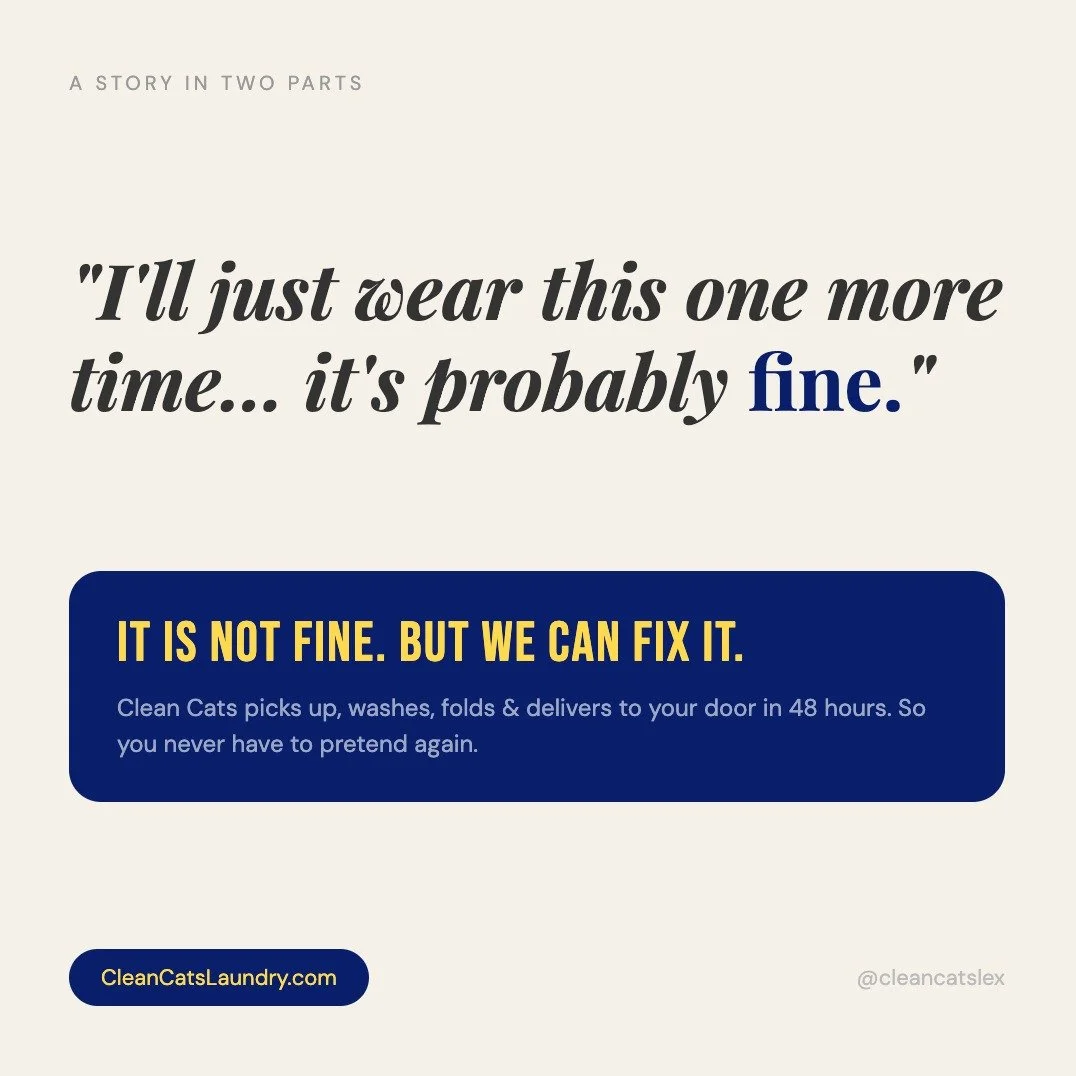 We're not judging. we're just saying&hellip; there's a better way. Pickup, wash, fold, delivered in 48 hrs. Your nose will thank you.

CleanCatsLaundry.com 🐱

#Lexington #uky #Kentucky #LaundryService #WashandFold #UKStudents #Laundry