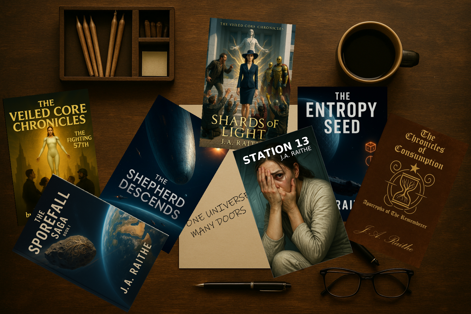 One Universe, Many Doors: How My Series Connect