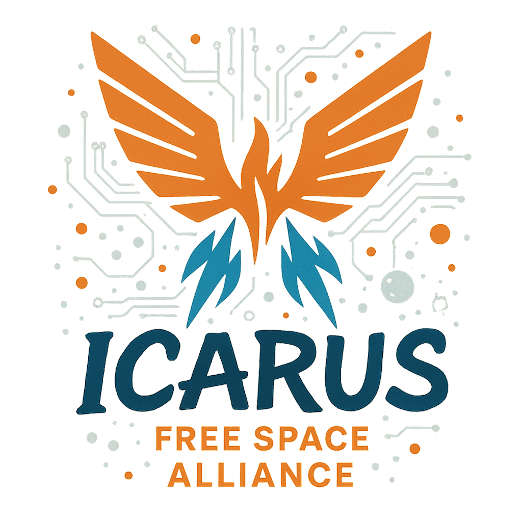 ICARUS Free Space Alliance mission patch