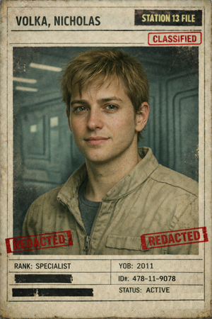 Volka, Nicholas dossier photo