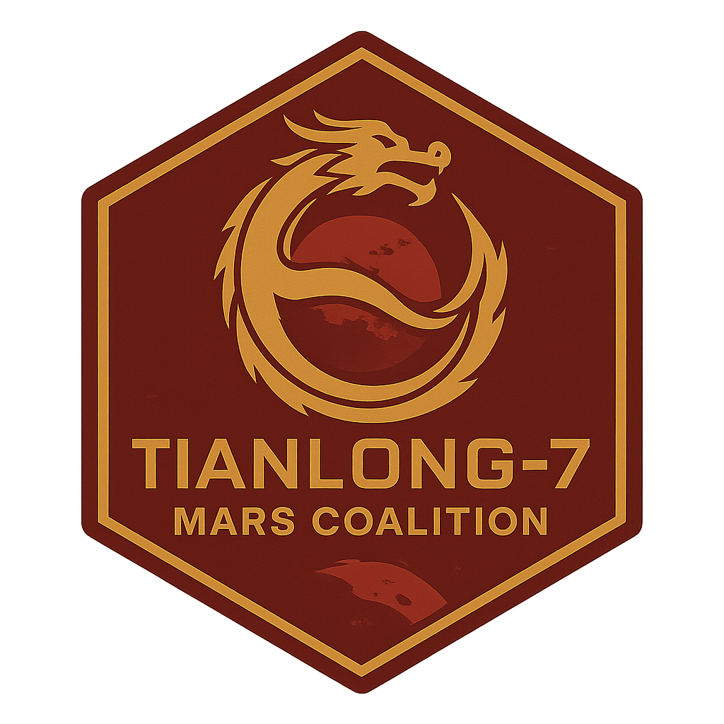 Tianlong-7 Mars Coalition mission patch