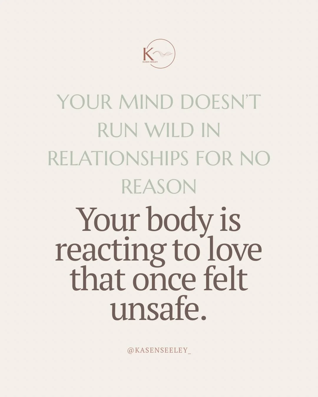 You can love someone deeply and still feel unsafe in connection. That doesn&rsquo;t always mean something is wrong with relationship. Your nervous system may have learned long ago that closeness comes with inconsistency, abandonment, betrayal, unpred