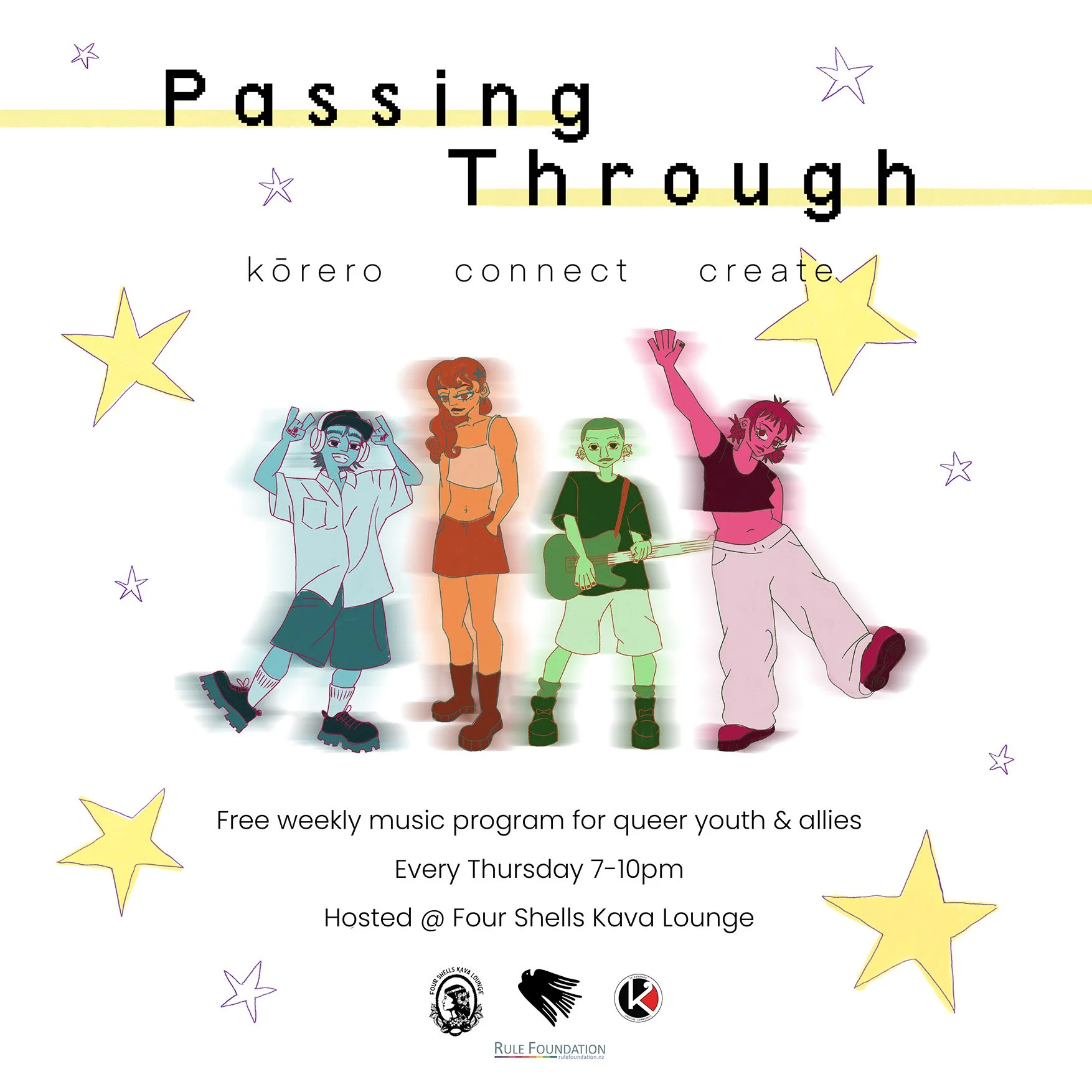AFO Expands! Introducing Passing Through&nbsp;a Free Weekly Creative Program for Queer Youth