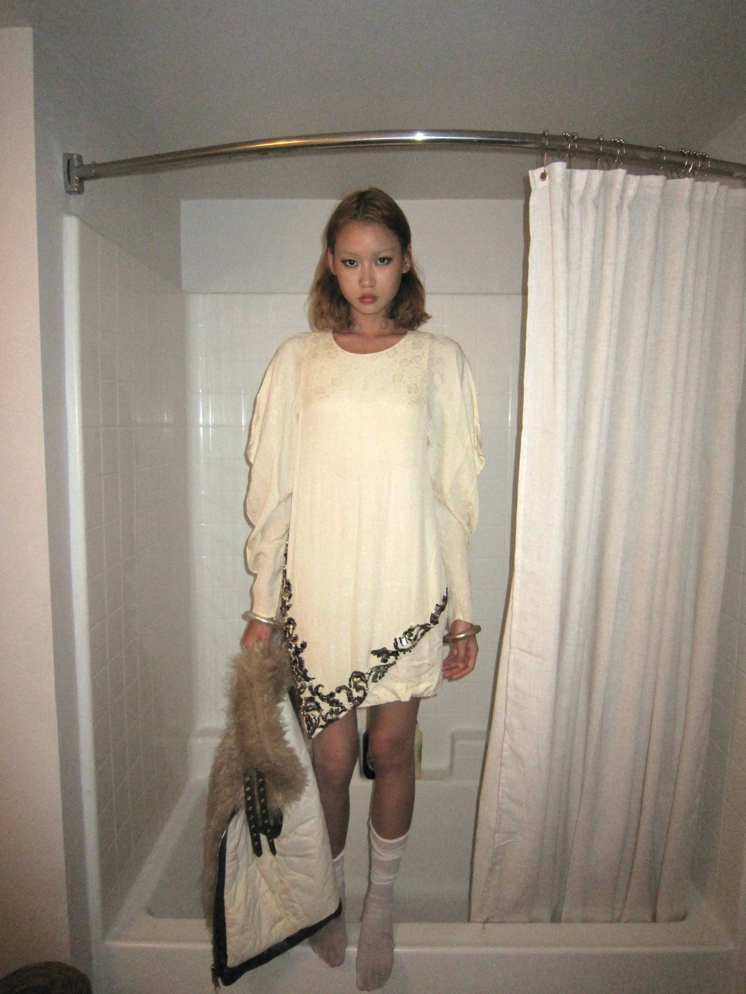 3.1 Phillip Lim Sequins Bell-Sleeves Dress