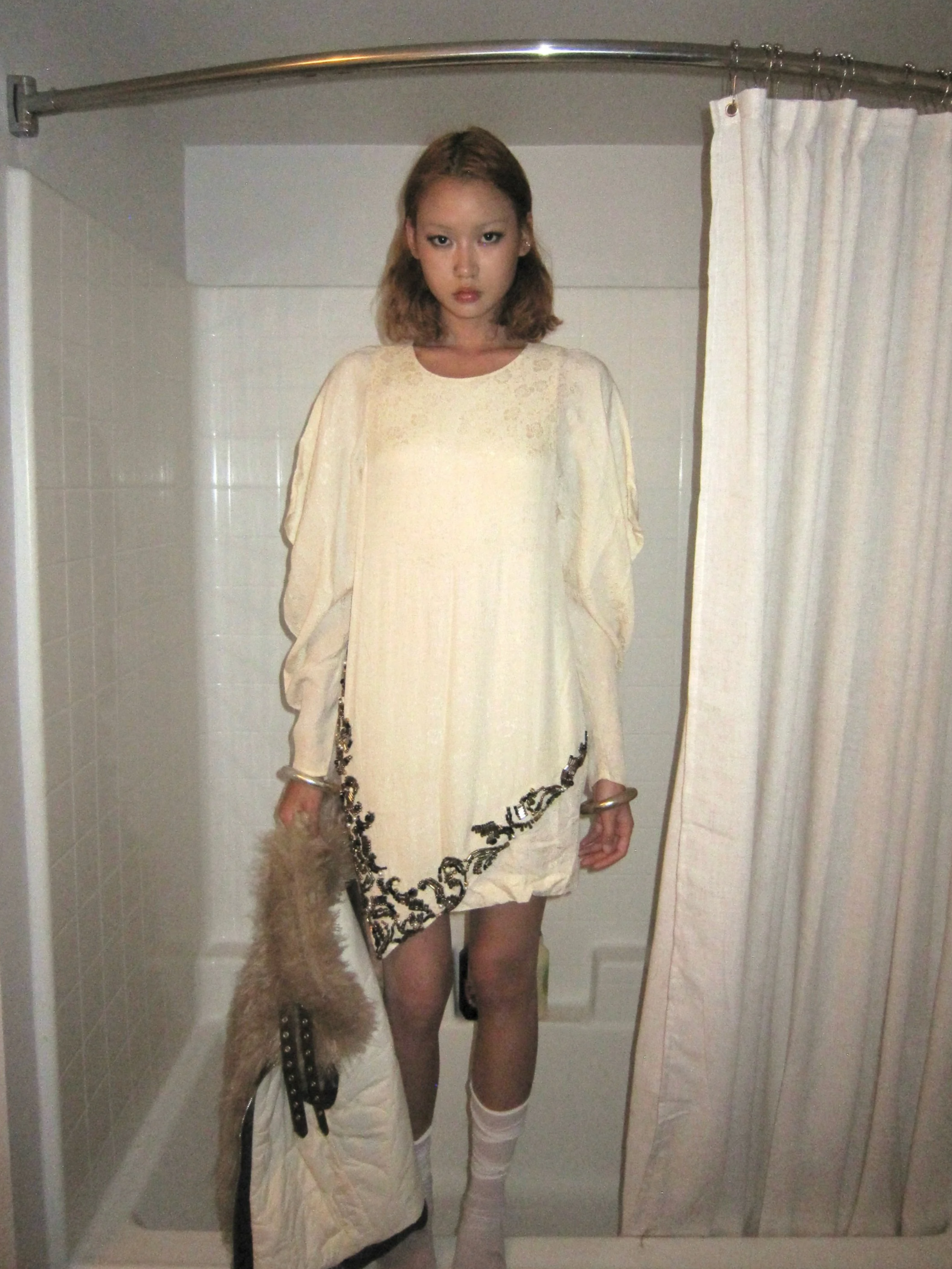 3.1 Phillip Lim Sequins Bell-Sleeves Dress