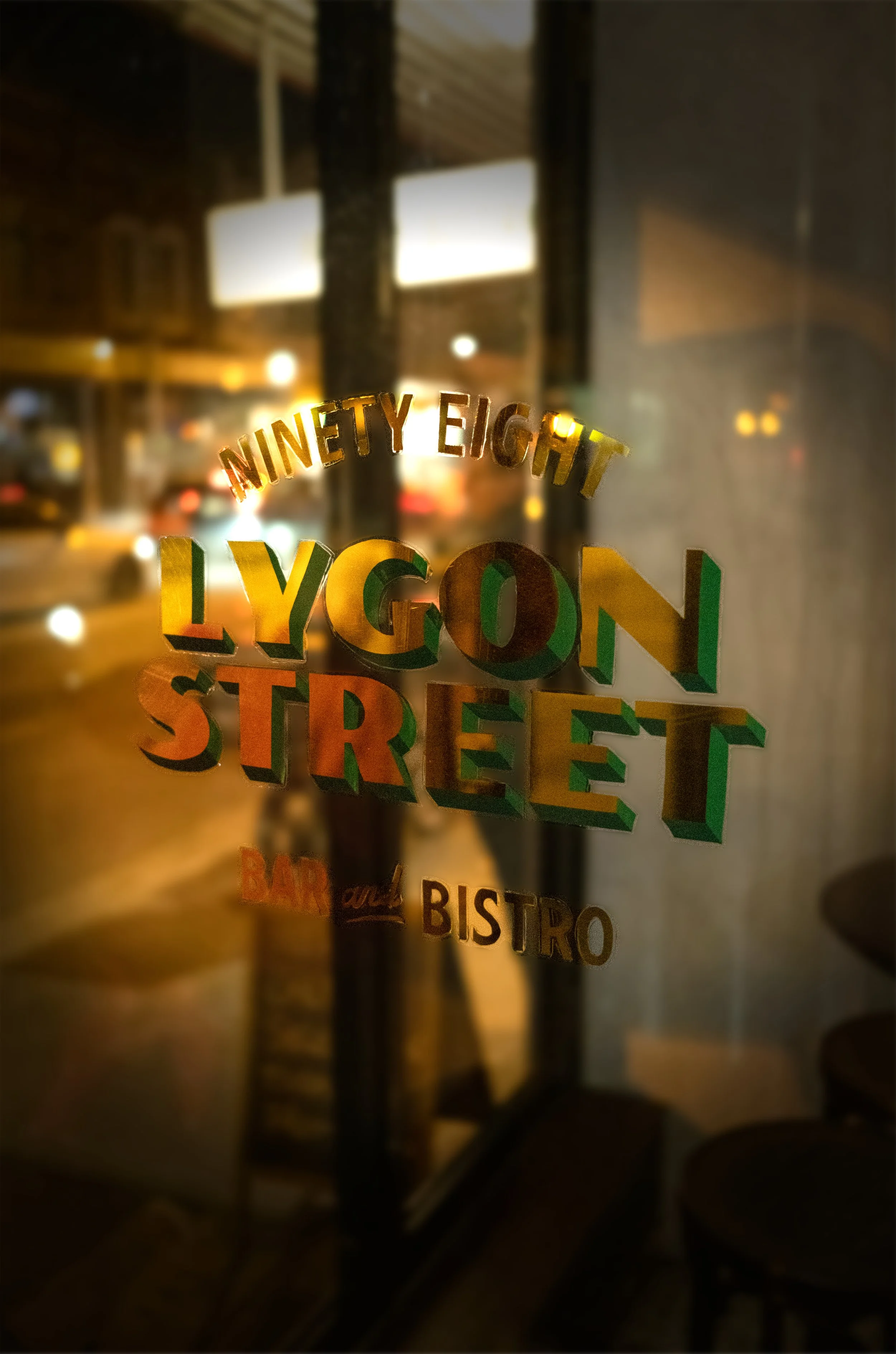 98 Window Signage